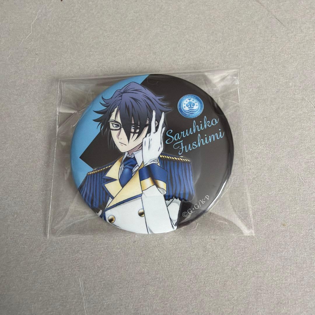 貴重　キャライブ　イベント限定　伏見猿比古　缶バッジ　アイドルK K7S