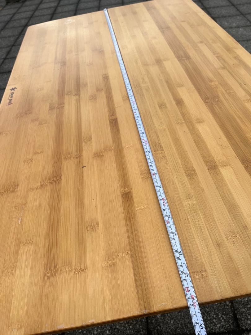  peak ワンアクションテーブルロング竹 　LV-015TR