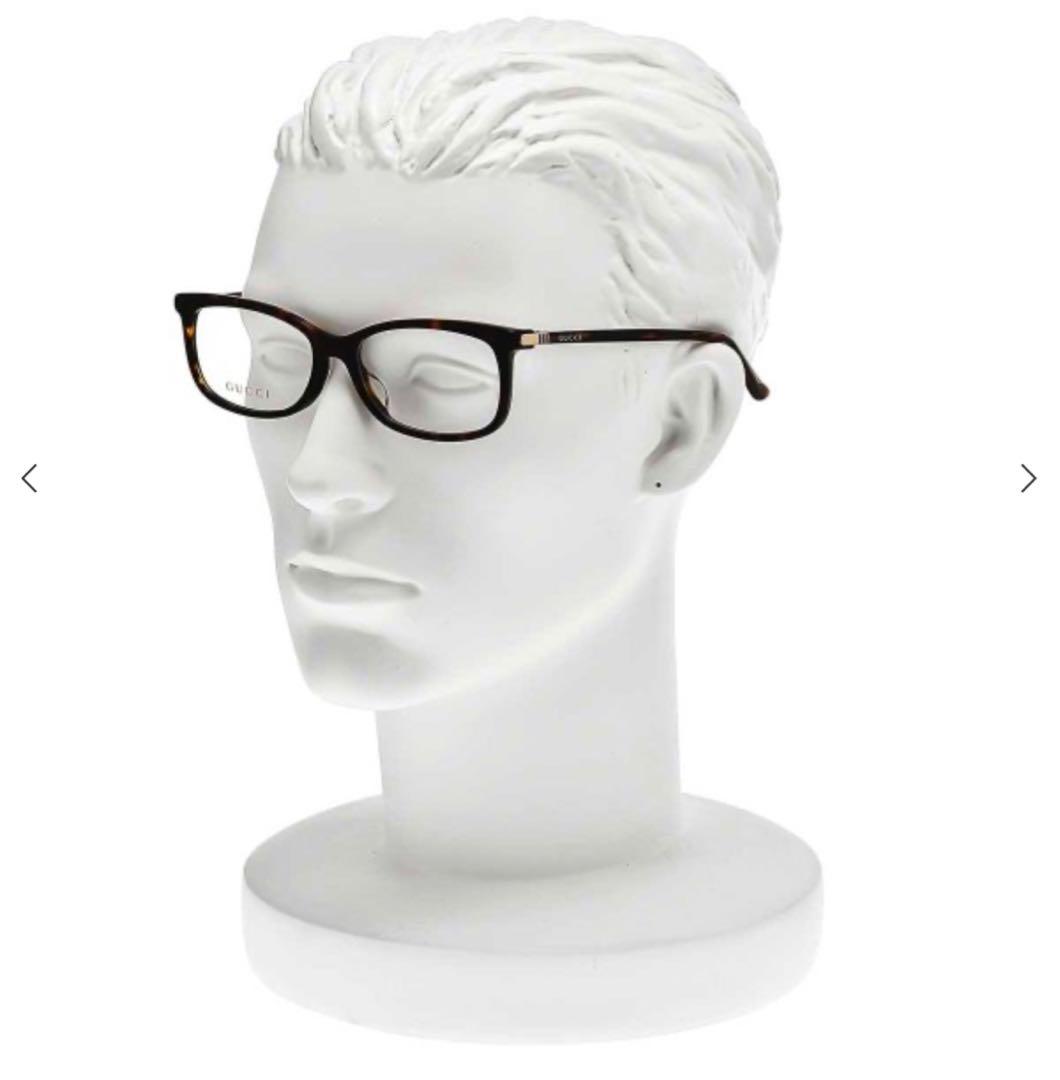 GUCCI グッチ　眼鏡　GG0296OA カラーレンズ入り　パープル系