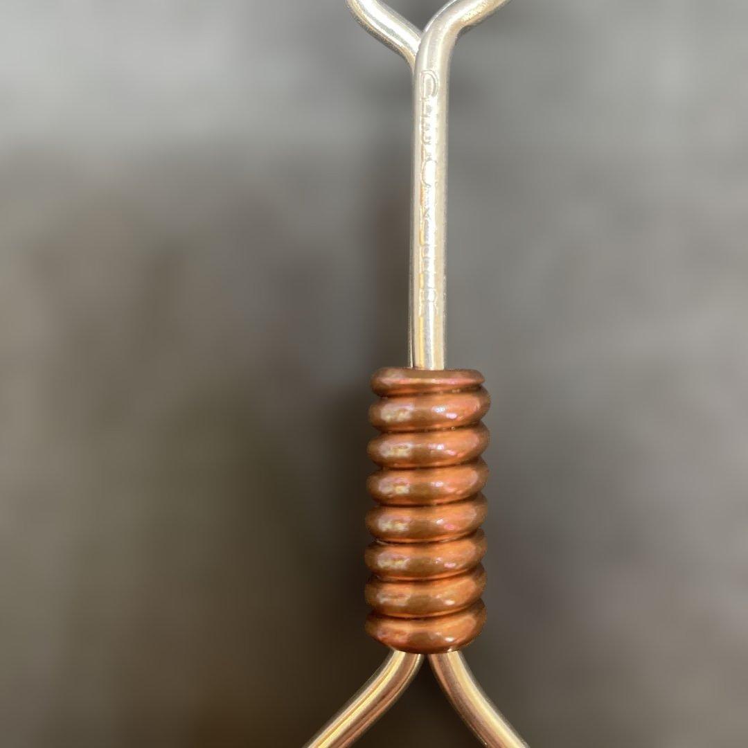 ジェフ・デッカー　ハングヌーズ・キーチェーン ステンレス✖️カッパー