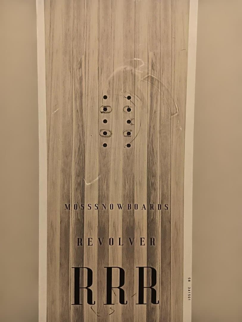 23-24 MOSS スノーボード REVOLVER RRR 158cm