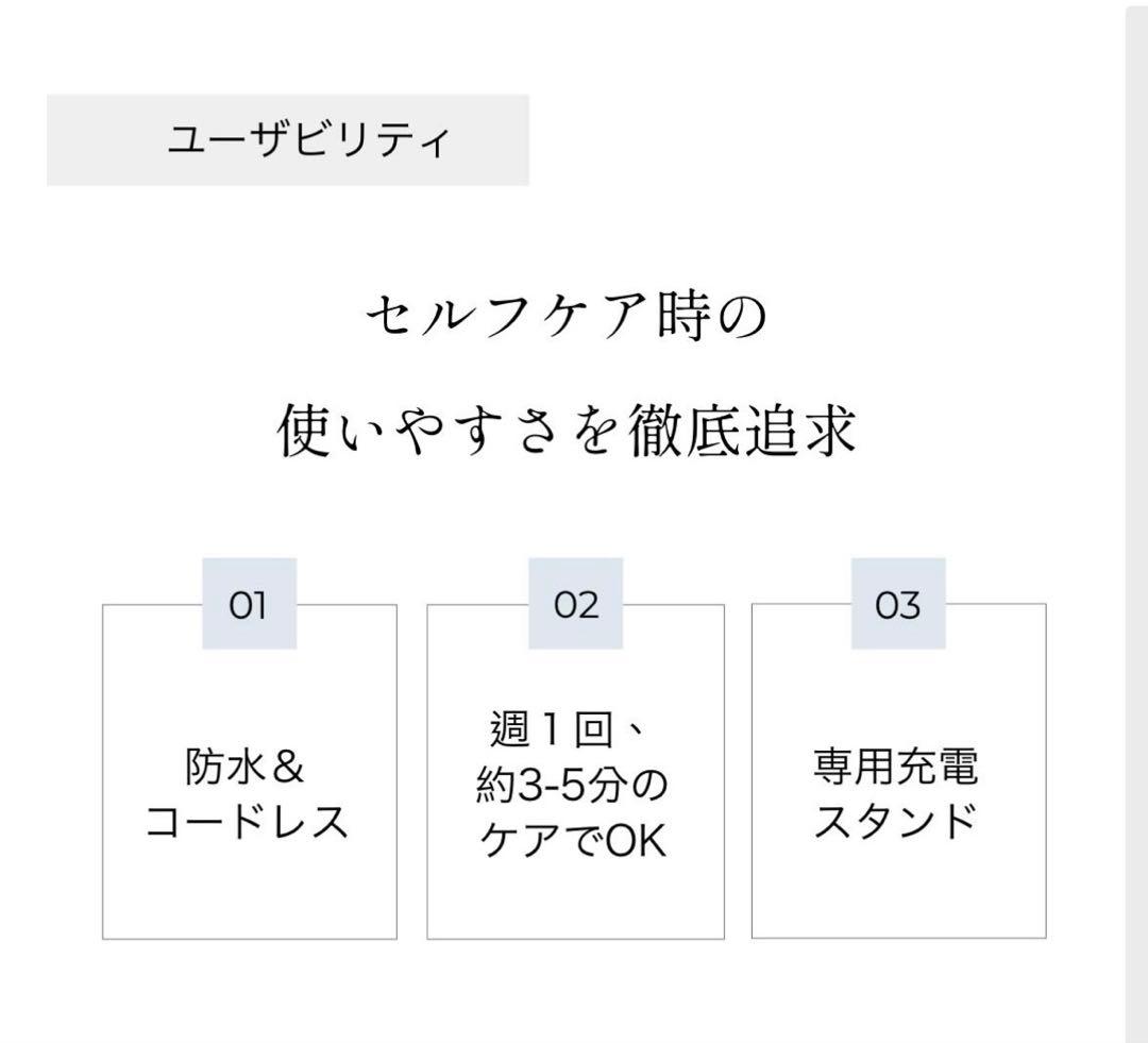 CARE PRO DEEPケアプロディープホームケア超音波トリートメントアイロン
