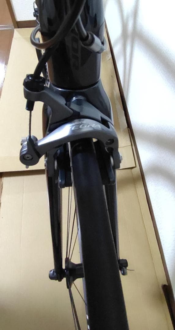 ブリヂストン アンカー RL8 カーボンロード リムブレーキ サイズ450 黒