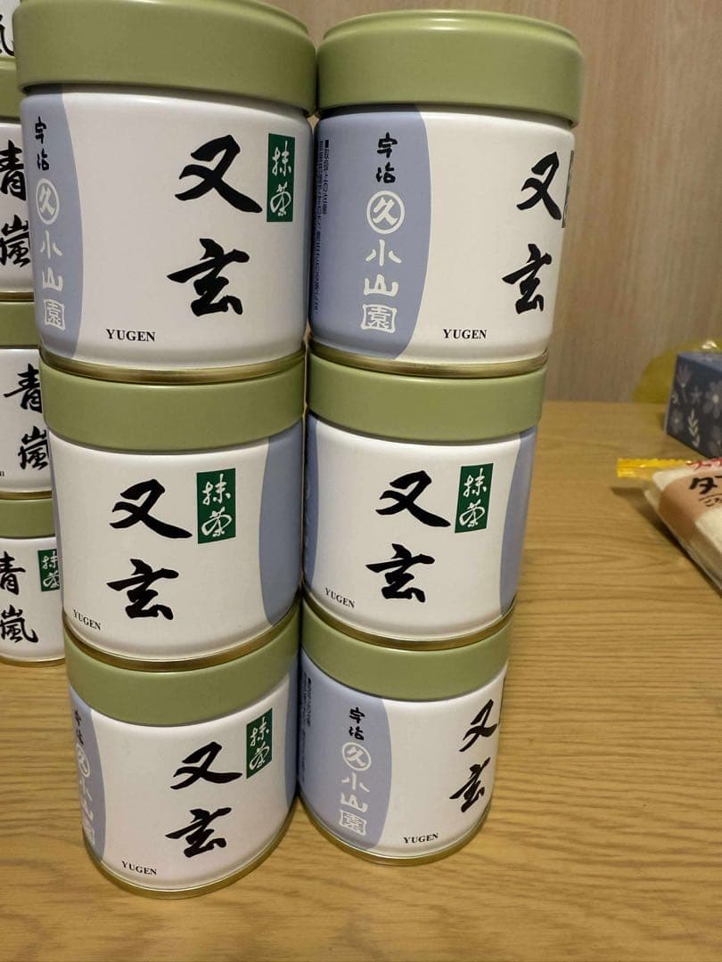 抹茶　丸久小山園　YUGEN ×６抹茶 缶40g