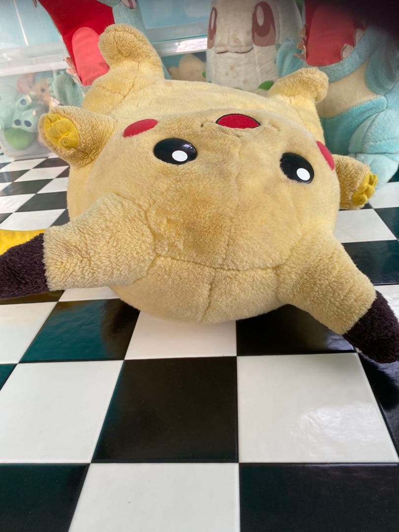 TOMY ポケモン おっきなサイズのワニノコ ピカチュウチコリータぬいぐるみ