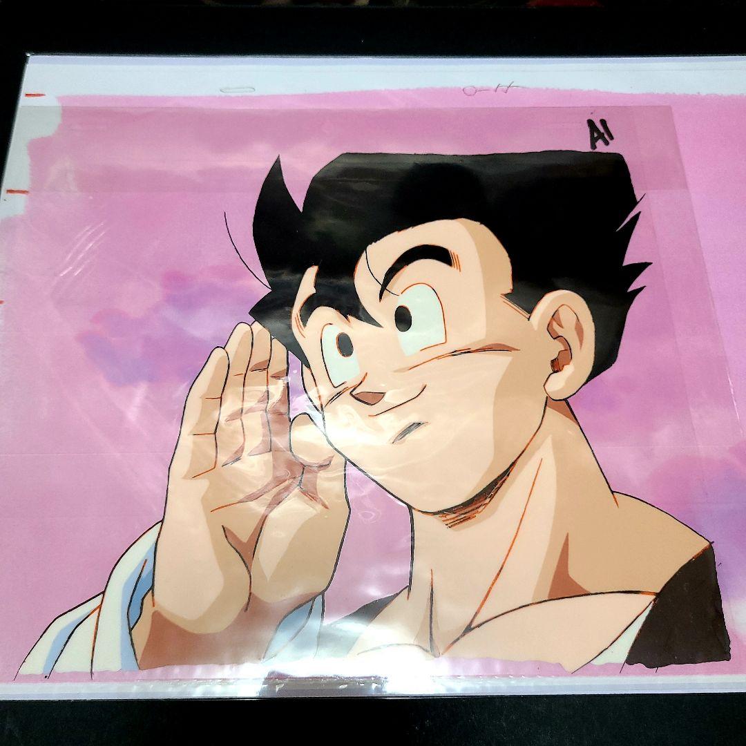 ドラゴンボール Z 孫悟飯 (ハイスクール時代) セル画&背景画