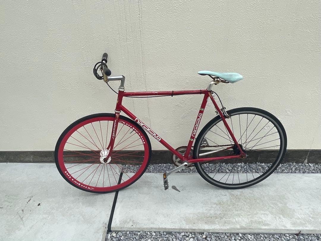 希少 NAGASAWAピストバイク 中野レッド NJS認定車