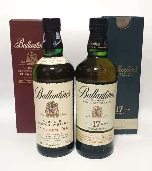 Ballantine's 17年 700ml43%　バランタイン17年２本セット