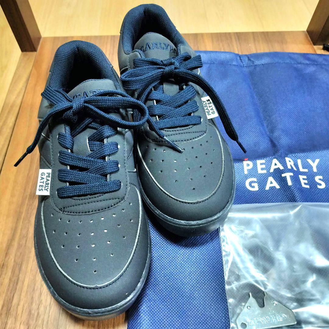 PEARLY GATES パーリーゲイツ 23.5 ローカット ゴルフシューズ