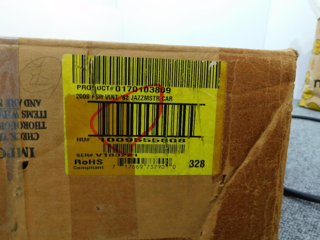 【新品未使用】Fender USA ’62 JAZZMASTER CAR