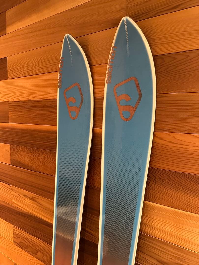 レア　サロモンBBR169 +　マーカー　スクワイヤ　フリーライドスキー