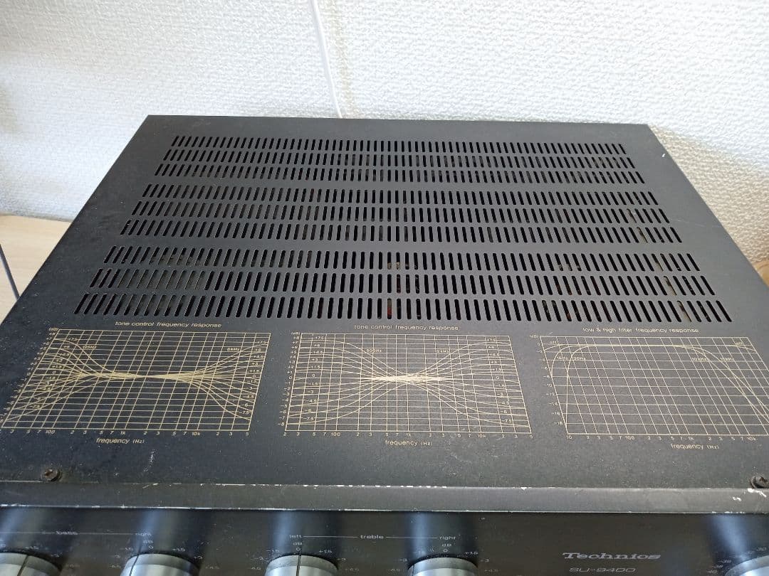 ジャンク品TechnicsSU-9400 ステレオインテグレーテッドアンプ 本体
