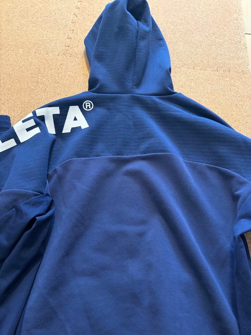 ATHLETA フード付きジャケットとパンツセット ネイビー