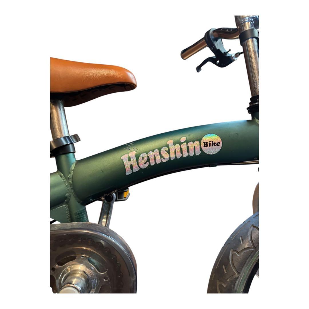 【美品】Henshin Bike へんしんバイク 12インチ レッド　緑　カーキ