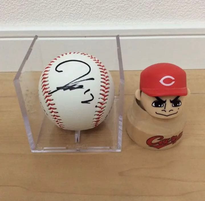 カープ サインボール サイン 田中 田中広輔 直筆サイン