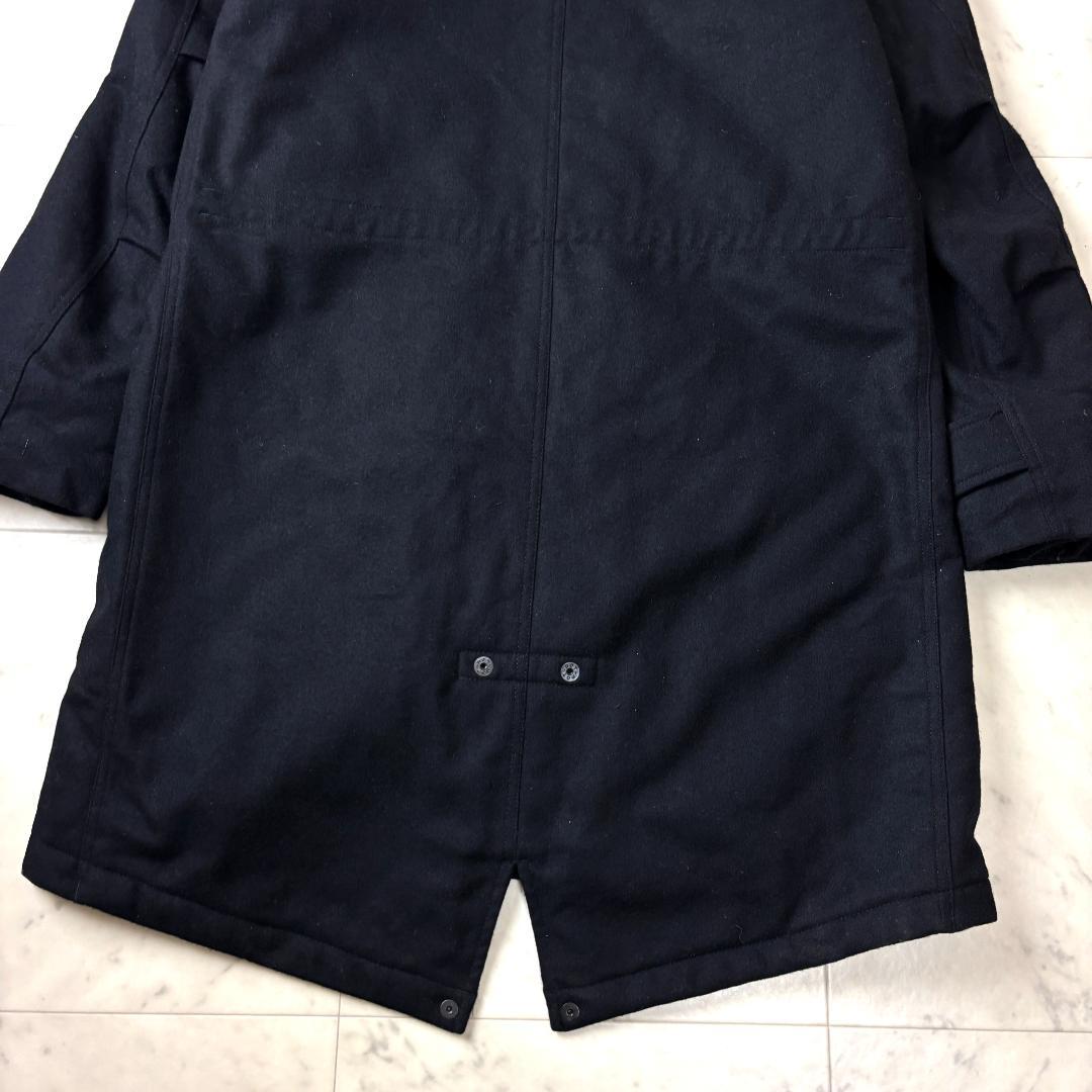 マーカ marka 中綿 S モッズコート ウール コヨーテ ファー 1 黒