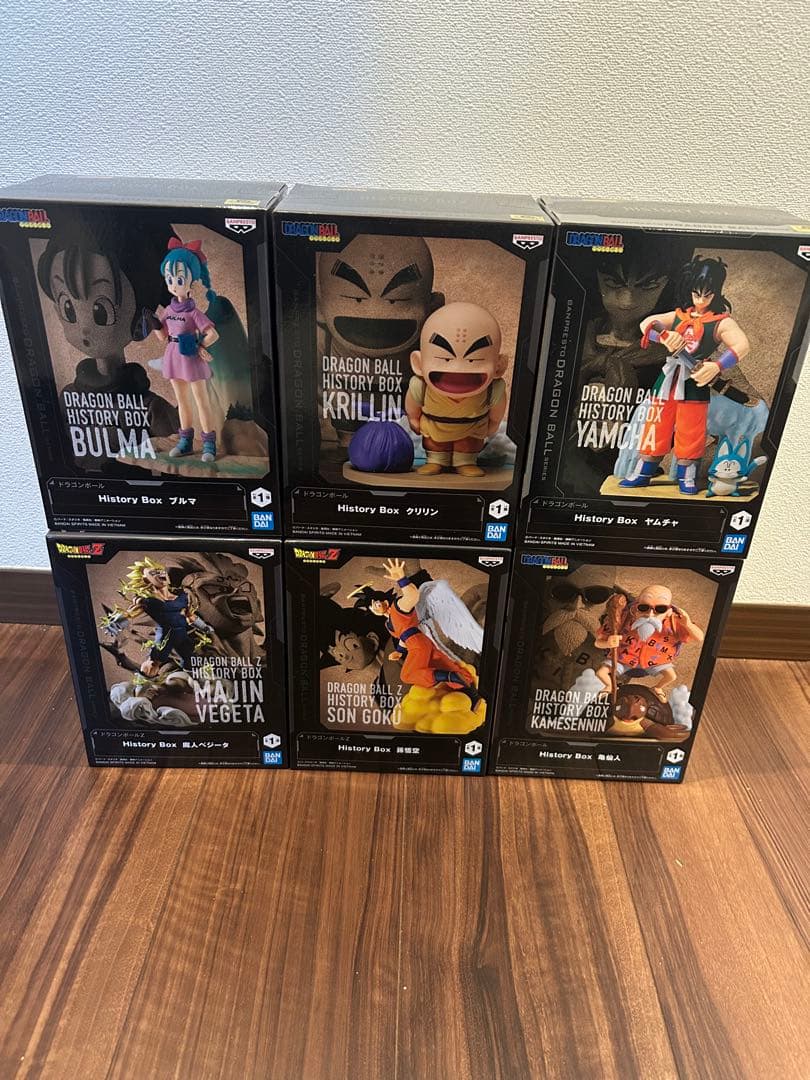 ドラゴンボール HISTORY BOX フィギュア 6個セット
