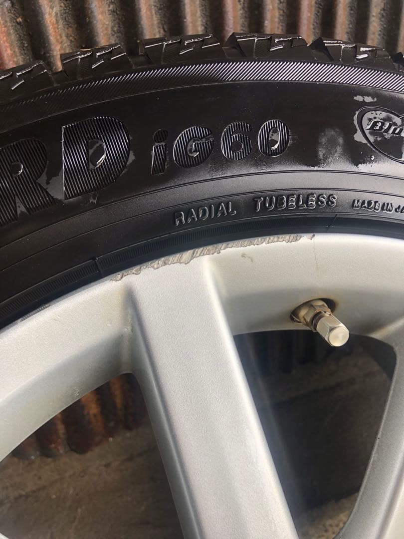 レクサスGS 純正アルミ　スタッドレスセット　直取引希望　着払　岐阜発