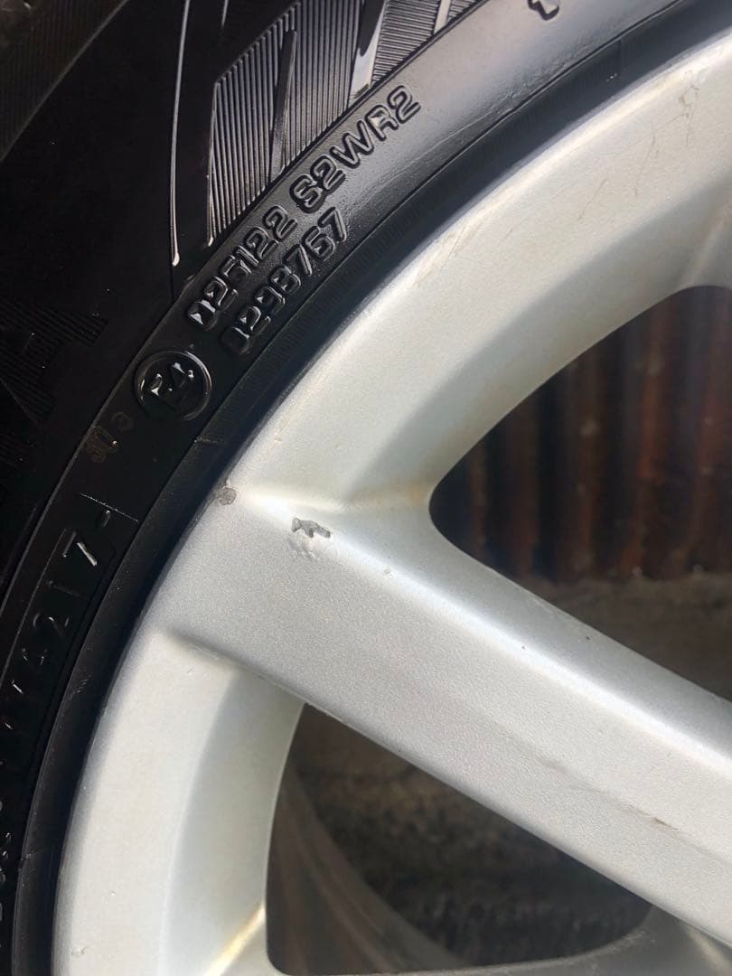 レクサスGS 純正アルミ　スタッドレスセット　直取引希望　着払　岐阜発