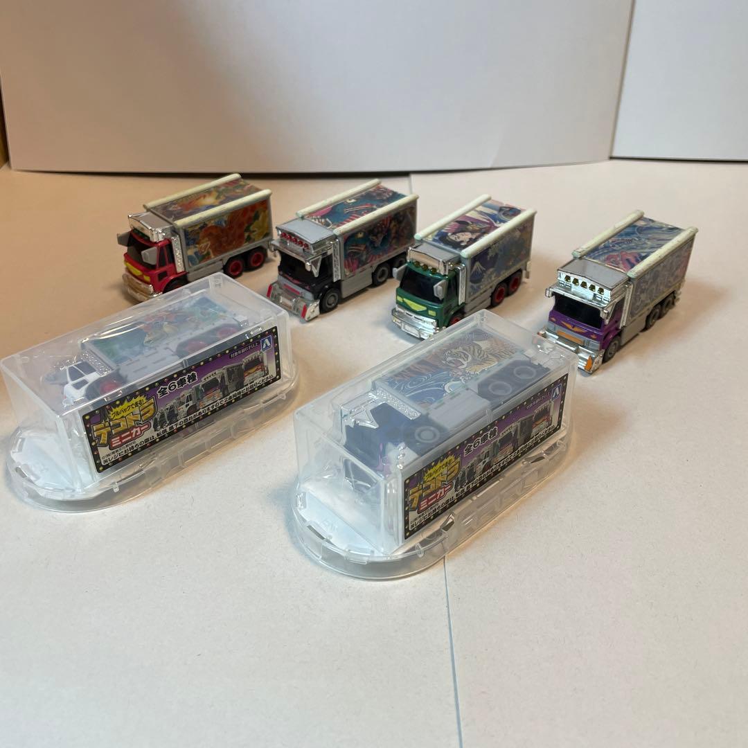 2319.プルバックで走るデコトラミニカー6台まとめ売り
