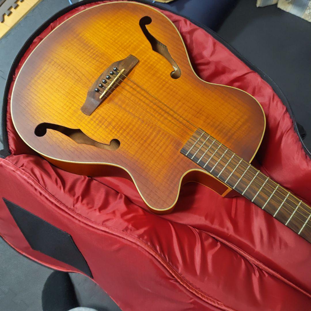 Aria アコースティックギター ブラウン　エレアコ