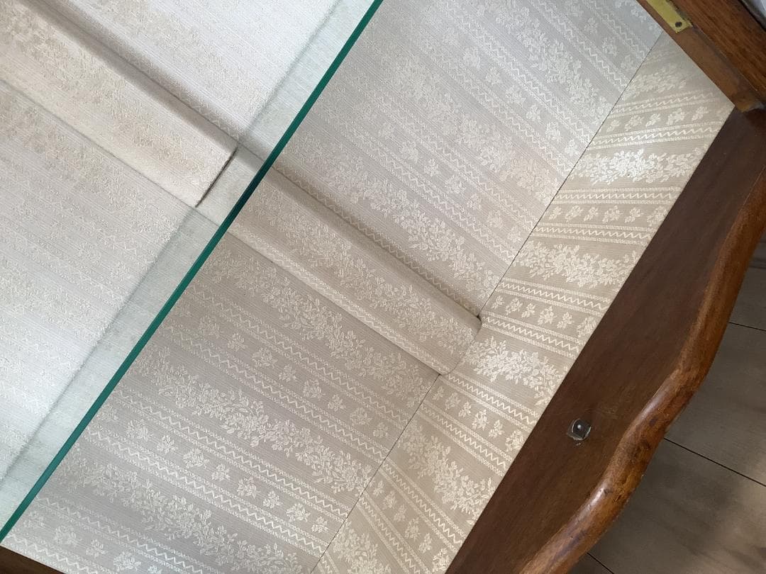 【最終値下】英国アンティーク ディスプレイキャビネット