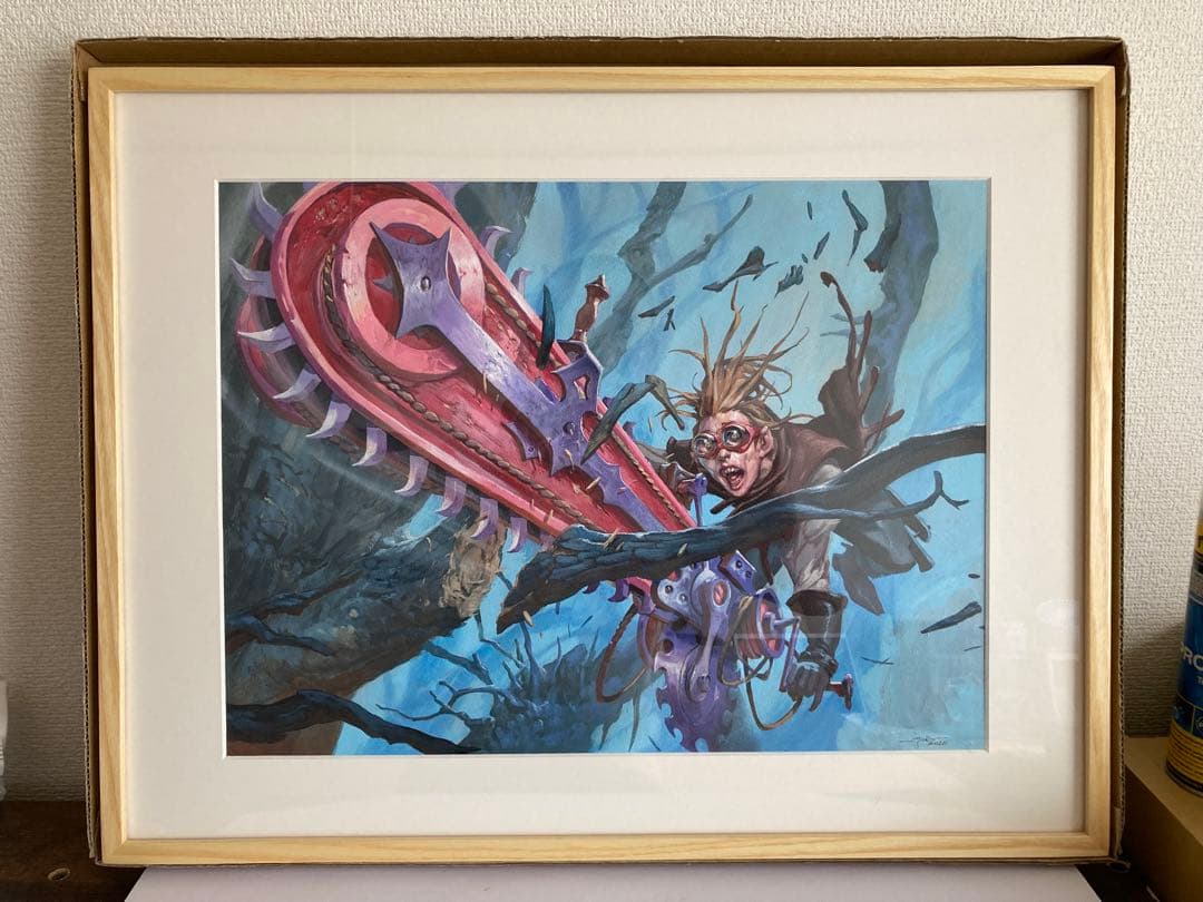 マジックザギャザリング　原画　ジェスパー　mtg原画