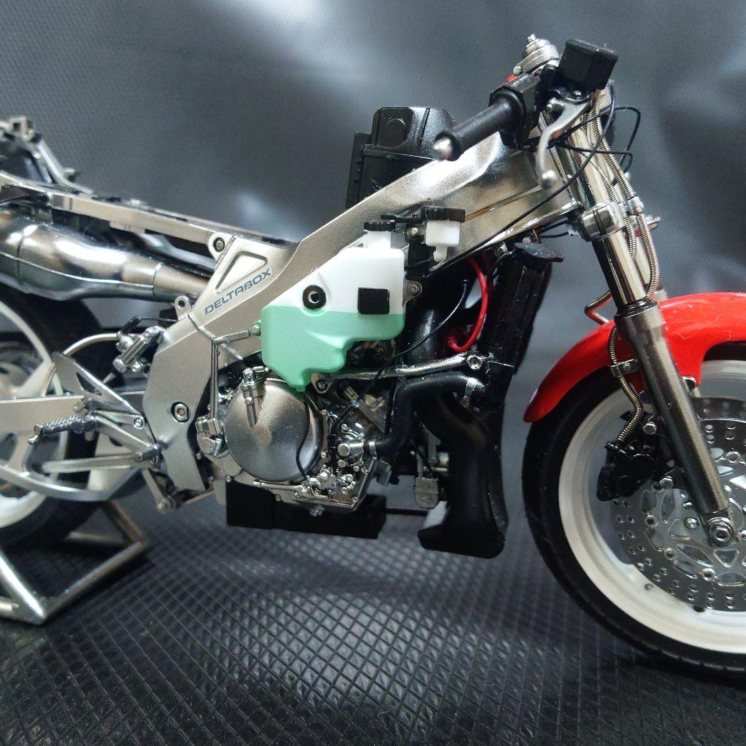 ハセガワ1/12 TZR250 (3MA)プラモデル完成品