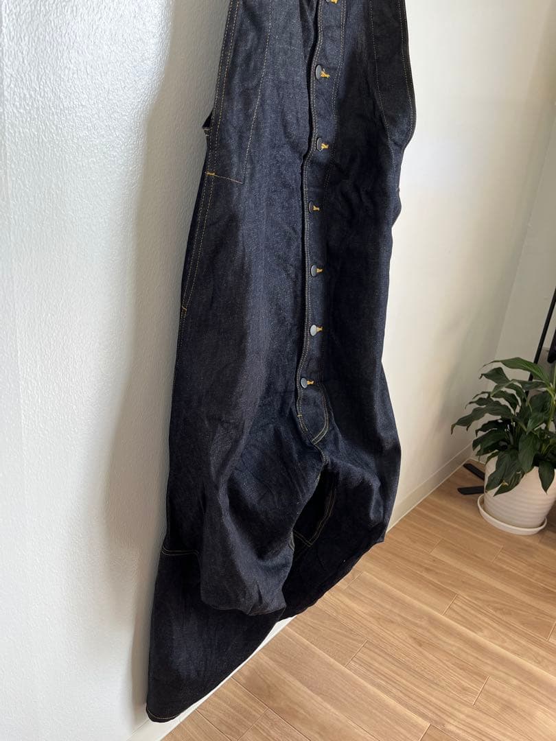 NEMETH ネメス デニム オーバーオール サルエル ワイドシルエット