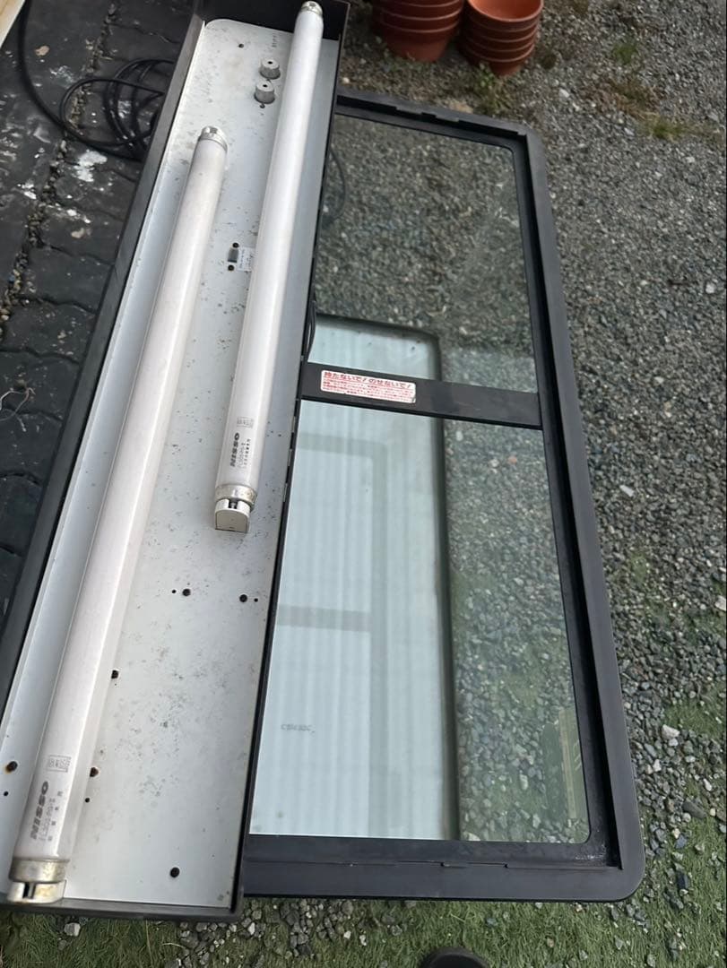 NISSO 曲げガラス水槽 電気セット