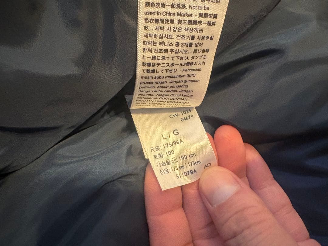 デニム　リーバイス　ダウン　ダウンジャケット　デニムダウンジャケット　ナイキ