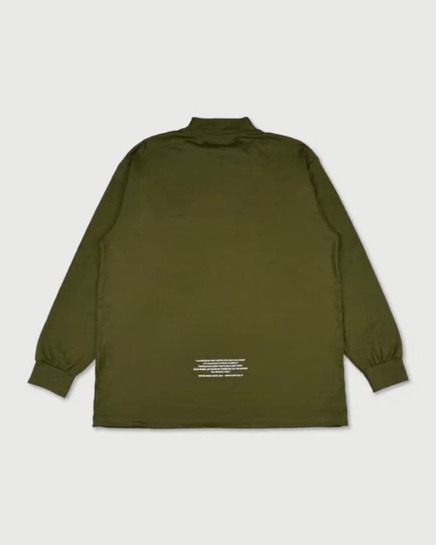 ラフロッグ　RUFFLOG MOCK NECK KHAKIサイズM