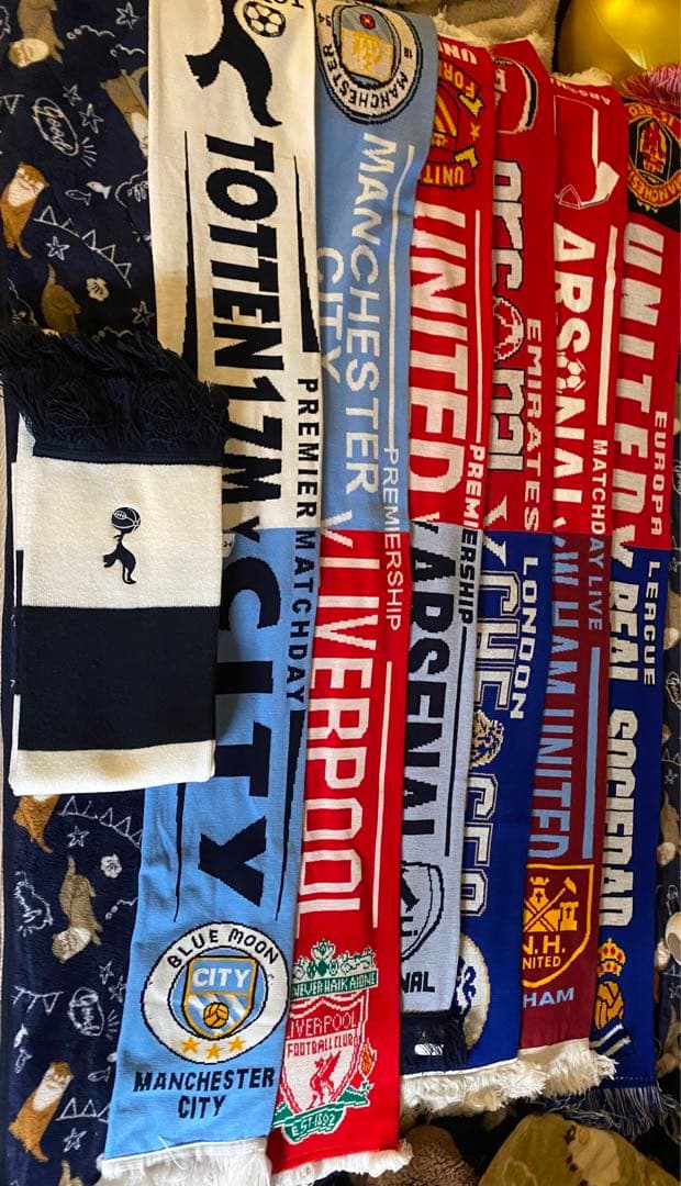 サッカー　プレミアリーグ　現地グッズ