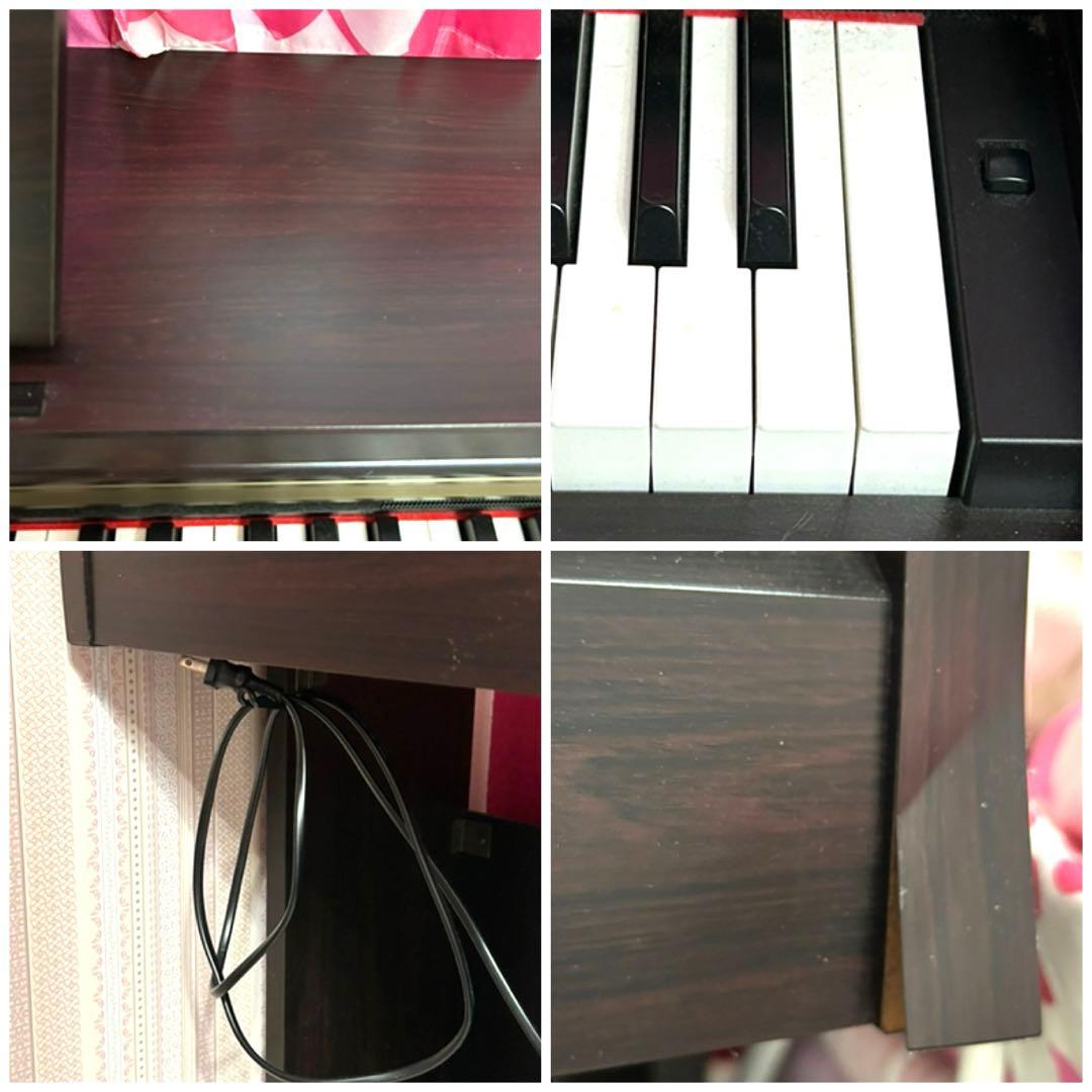 ヤマハ YAMAHA YDP-123 デジタルピアノ　電子ピアノ　ダークローズ