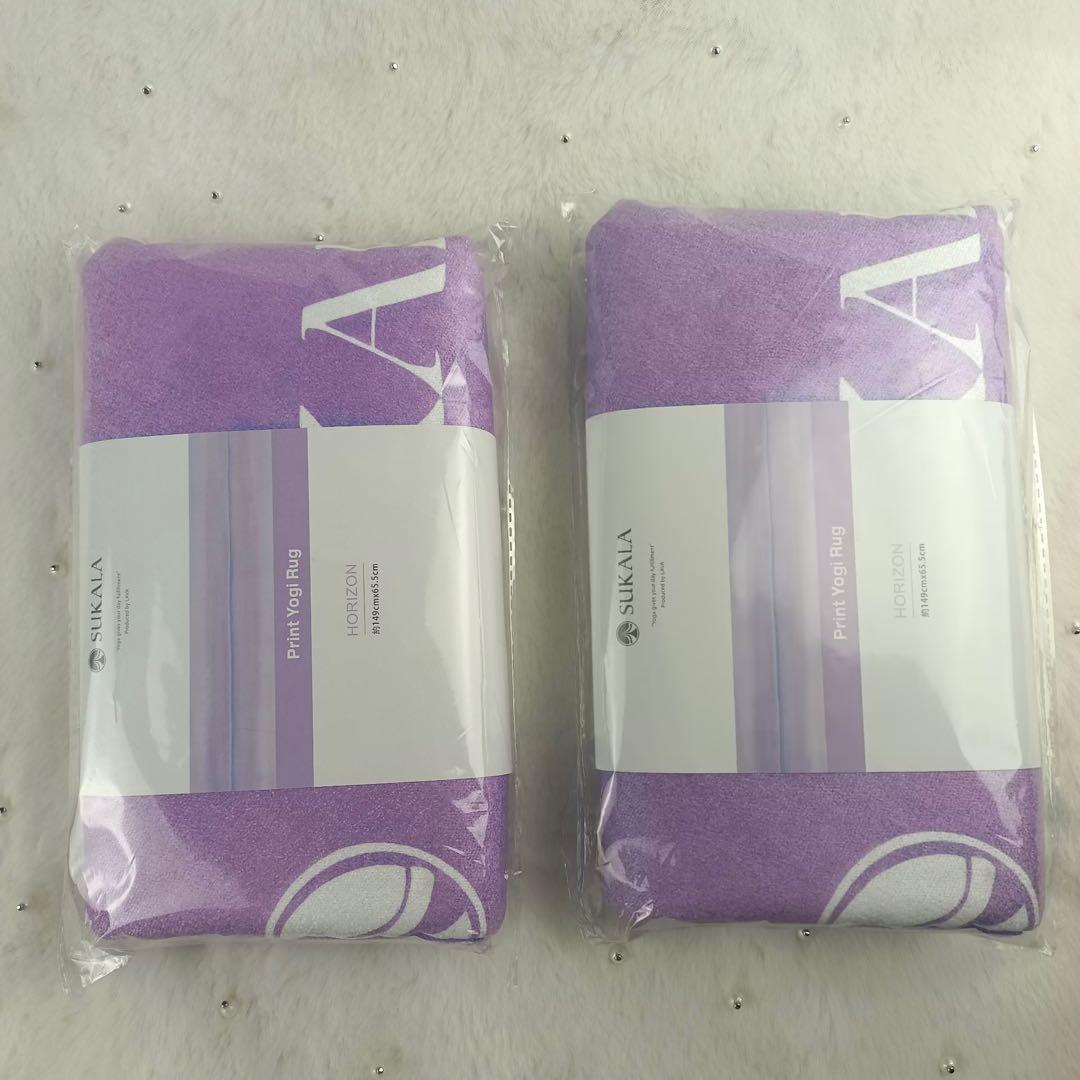新品未開封 SUKALA プリントヨギラグ ホライズン LAVA限定 2枚