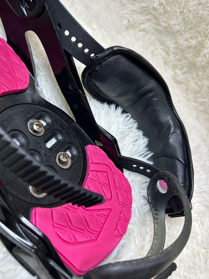 SALOMON ビンディング　スノボ　レディース　ブラックピンク　M