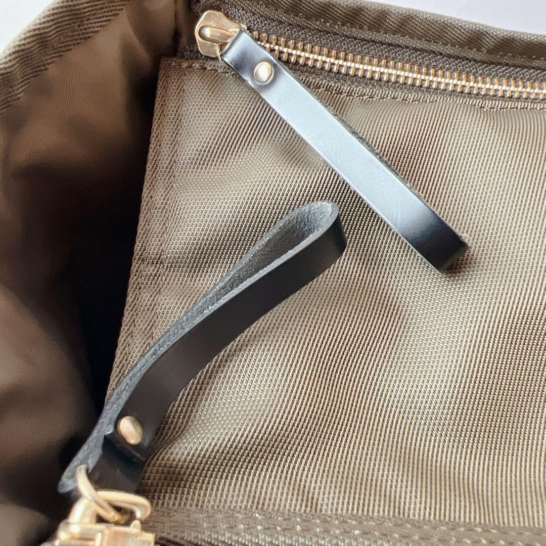 極美品✨ポーター　シア トートバック(L) 871-15120 オリーブ