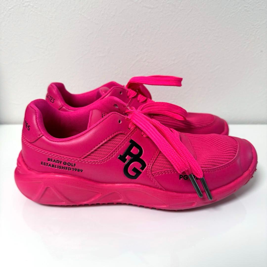 PEARLYGATES ピンク シューズ　23cm