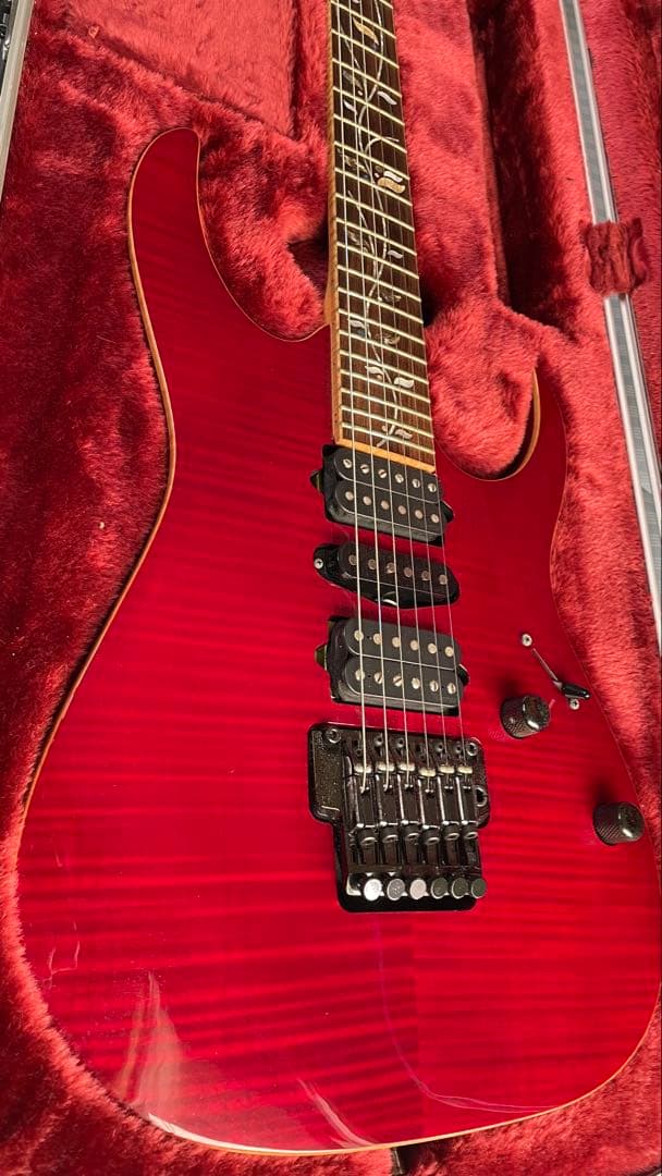 Ibanez j.custom RG8470-RS ハードケース付