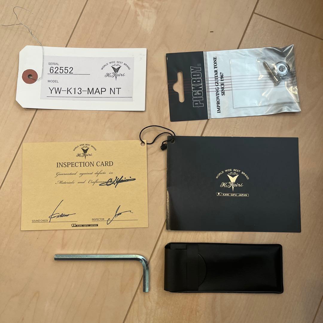 ヤイリギター YW-K13-MAP L.R.Baggs Anthem SL付