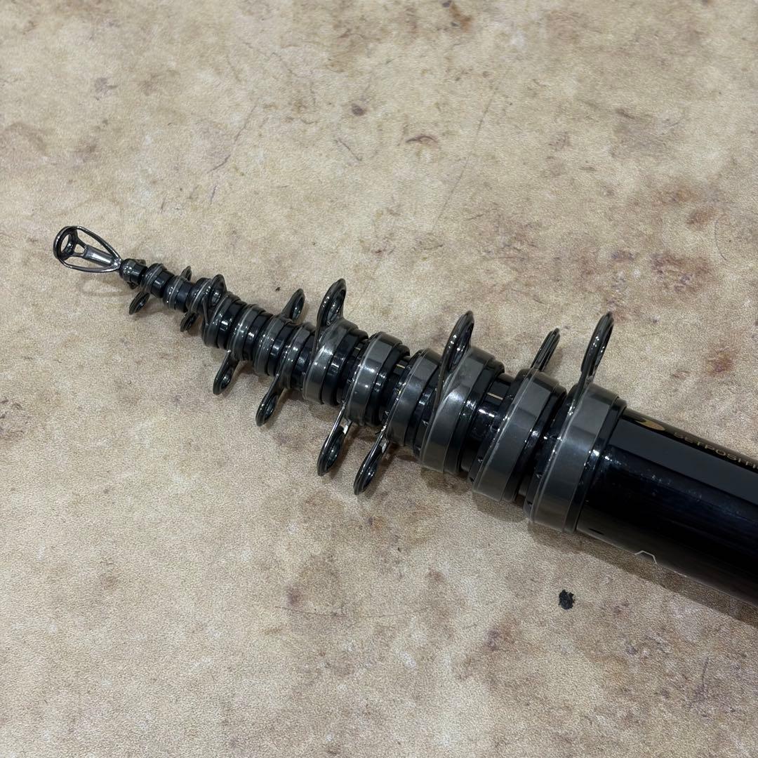 イングラム 両軸 4号 5.5m 美品 宇崎日新 遠投 4-550 カゴ釣り