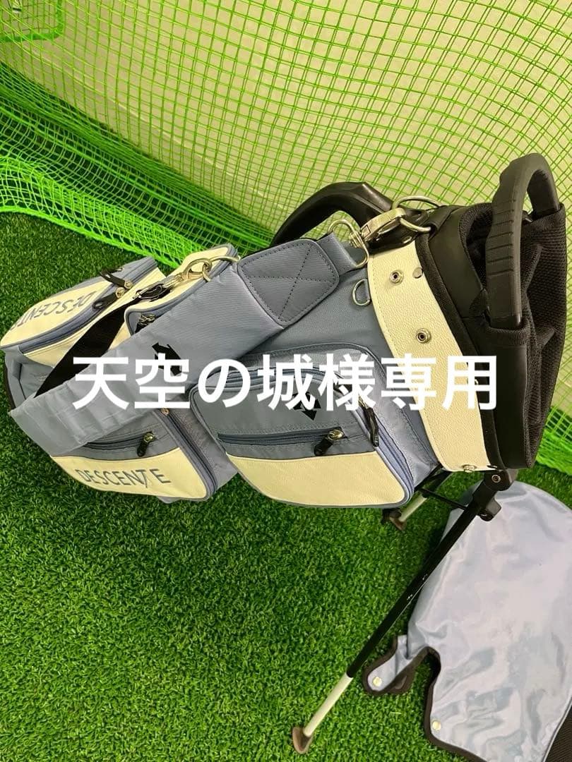 デサントゴルフキャディバッグ 軽量 3.0kg 9.0型 DQBSJJ00