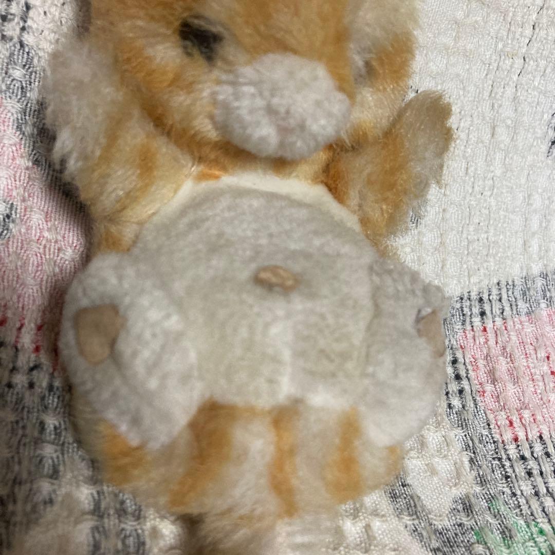 レトロ　ファースト社　いたずら天使　猫　ぬいぐるみ＆パペット　日本製　中古品