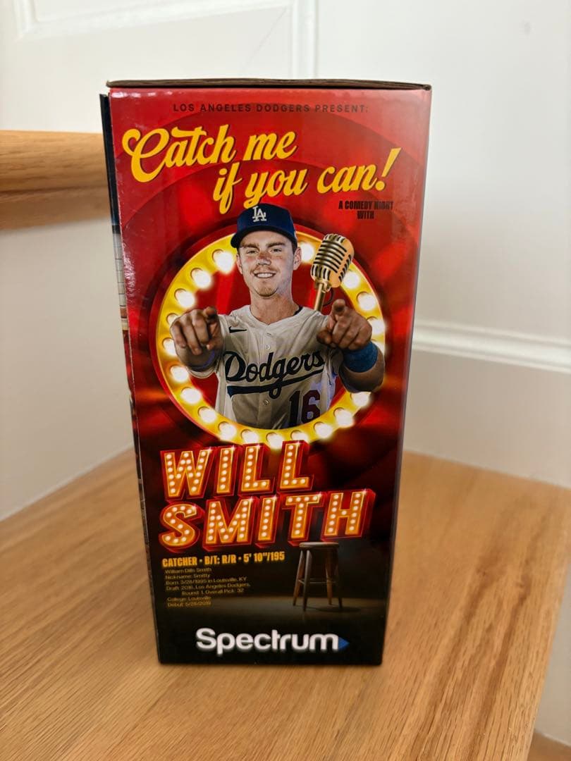 ゆ*ん様 ドジャース ウィル・スミス ボブルヘッド