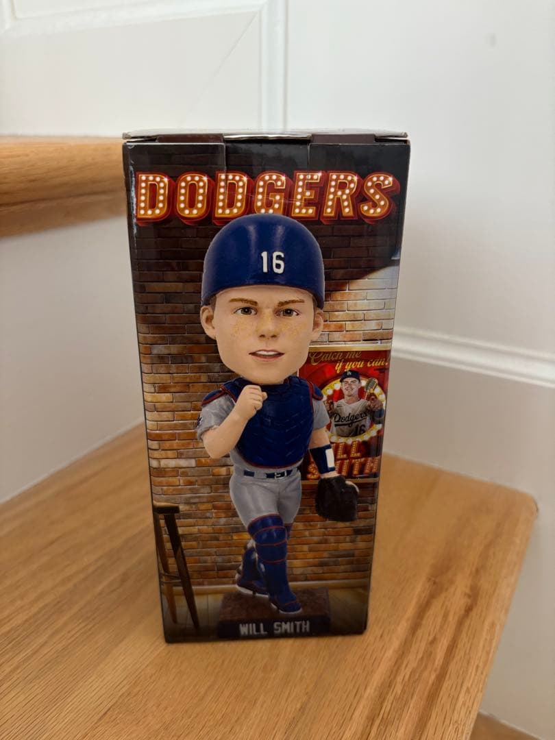 ゆ*ん様 ドジャース ウィル・スミス ボブルヘッド