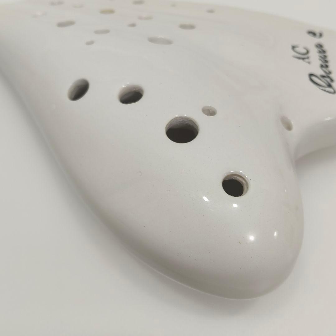 【美品】Osawa オオサワ トリプルオカリナ 磁器製 Te アルトC管