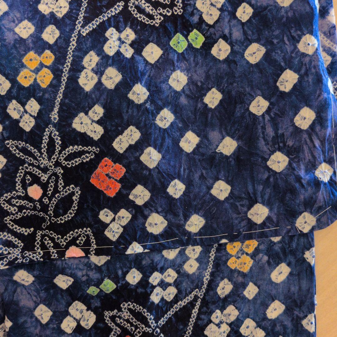 ケ*ャ様 躾付き　新品未着用　ゆったりトールサイズ　希少カラー　有松鳴海絞りの華