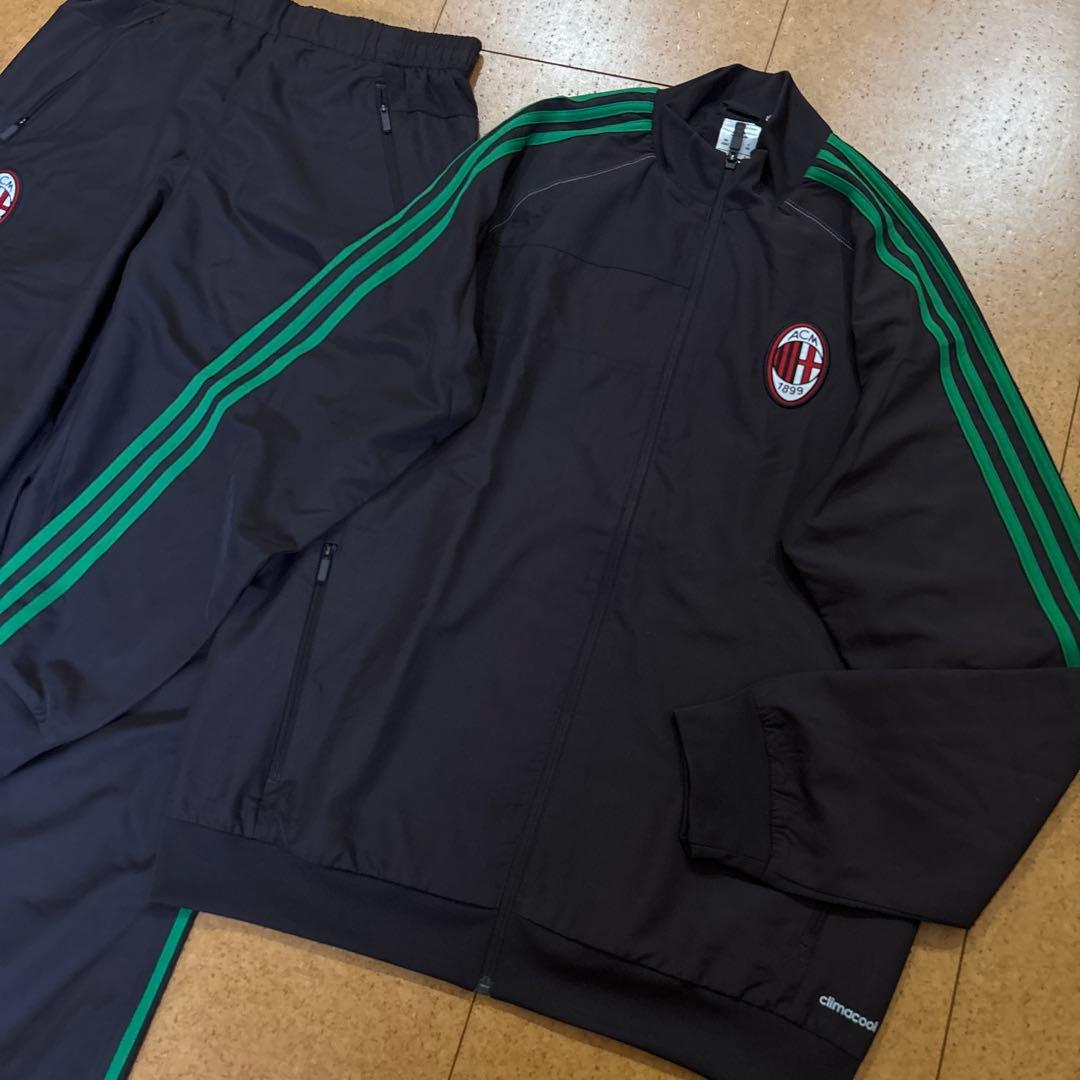 新品未着用　アディダス　AC ミラン　セットアップ　トラックジャケット　XL O