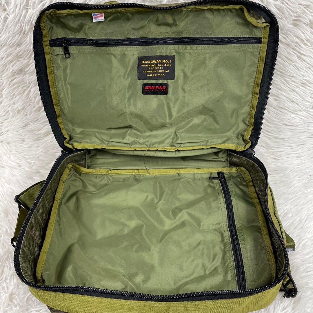 BRIEFING×BEAMS PLUS別注　ビジネスバッグ　3way USA