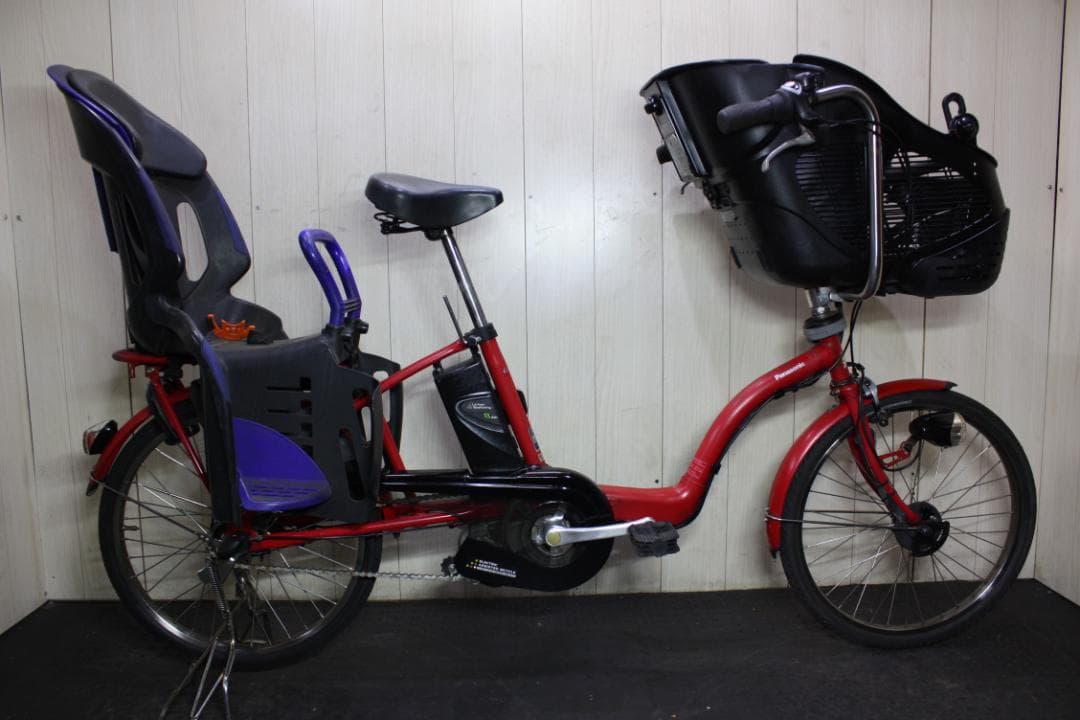 パナソニック ギュットミニ BE-ENM035R 20型 3段 8.9AH 赤色